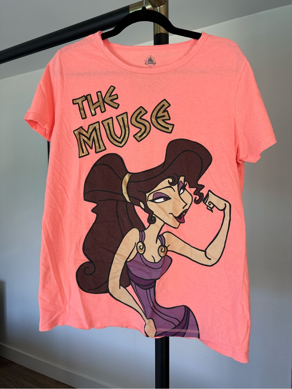 The Muse Coral Graphic Sleep Tee - Women’s Casual Top